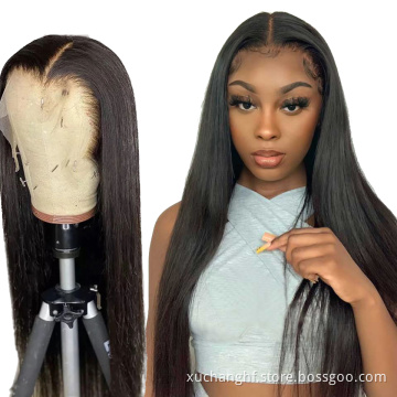 1b 4 27 Ombre Highlihght Colorful Remy Cuticle Aligned Lace Front Human Hair Wigs ,U Brown Color Wholesale Multi Color Wig